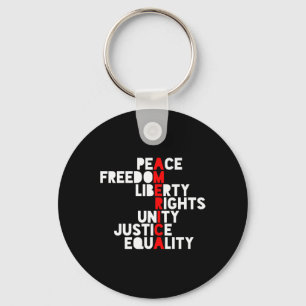 Anti-trump America Meaning Key Ring