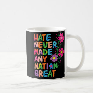 Anti Trump Artistic Floral Democrat President Libe Coffee Mug