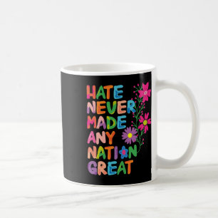 Anti Trump Artistic Floral Democrat President Libe Coffee Mug