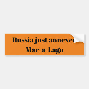 anti-Trump bumper sticker