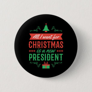 Anti Trump Christmas Pajama Funny Resist  6 Cm Round Badge