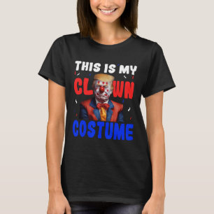 Anti Trump Clown Costume Funny Halloween President T-Shirt