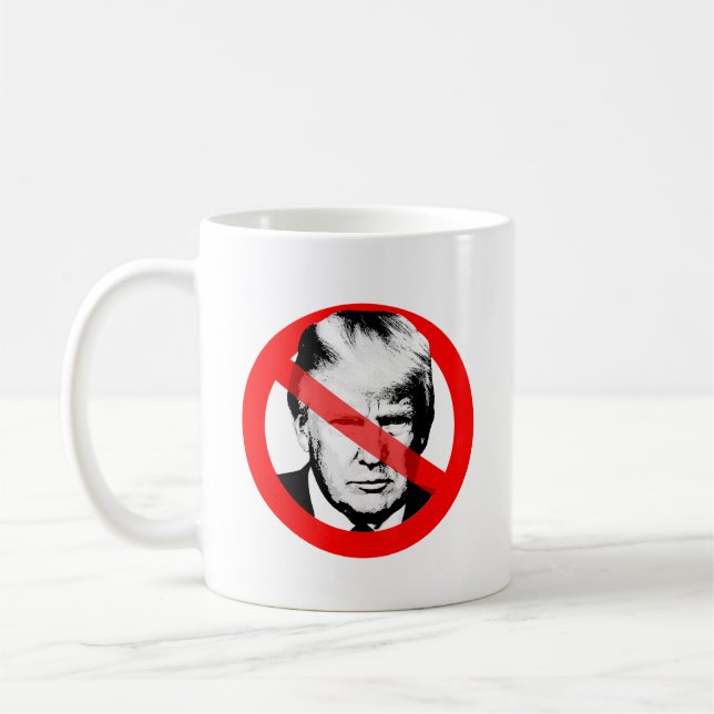 Anti Trump Coffee Mug (Left)