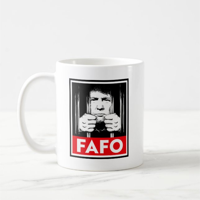 Anti-Trump FAFO Coffee Mug (Left)