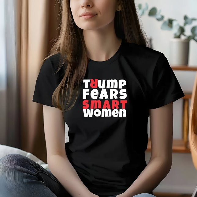 Anti trump feminist protest slogan red black T-Shirt (Creator Uploaded)