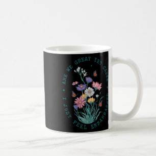 Anti Trump Floral Butterflies Democrat President L Coffee Mug