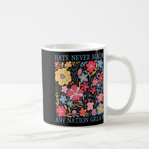 Anti Trump Floral Democrat President Liberal 1 Coffee Mug