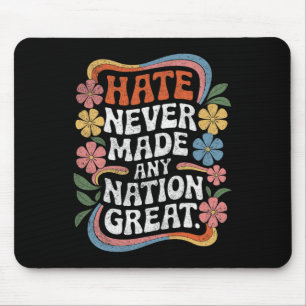 Anti Trump Floral Democrat President Liberal 3  Mouse Pad