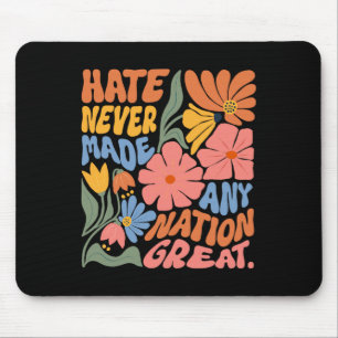 Anti Trump Floral Democrat President Liberal Mouse Pad