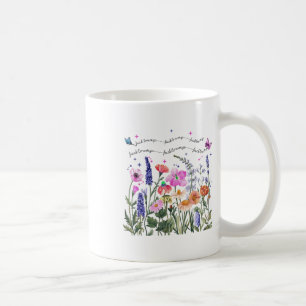 Anti Trump Floral Flower Democrat President Libera Coffee Mug