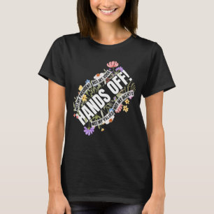 Anti-trump Floral Resist Not My President Hands Of T-Shirt