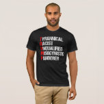 Anti Trump Funny Acronym T-Shirt<br><div class="desc">Anti Trump Funny Acronym T-Shirt which features a word poem describing his character: tyrannical,  racist,  unqualified,  misogynistic panderer. Resist this president and continue to support the resistance efforts for equal rights and basic human decency in America. Fight for freedom in our country for all races and genders.</div>
