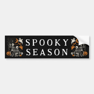Anti Trump Halloween Skeleton FDT Trump Halloween Bumper Sticker