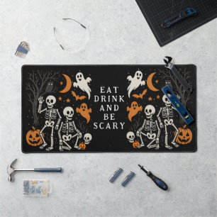 Anti Trump Halloween Skeleton FDT Trump Halloween Desk Mat