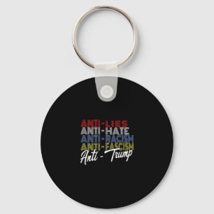 Anti Trump Hate Lies And Fascism Resist Vote Nov 5 Key Ring