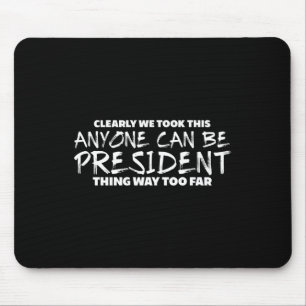 Anti Trump Hate Long Sleeve Mouse Pad