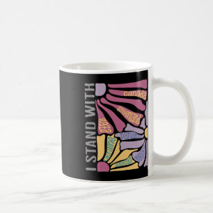 Anti Trump I Stand With Canada Greenland Justice D Coffee Mug