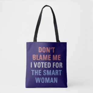 Anti Trump I Voted For Kamala Harris Tote Bag