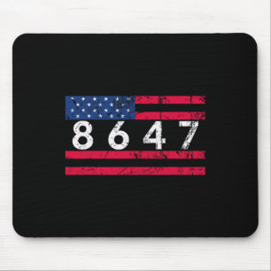 Anti Trump Impeach 47 8647 86 47 47th President Us Mouse Pad