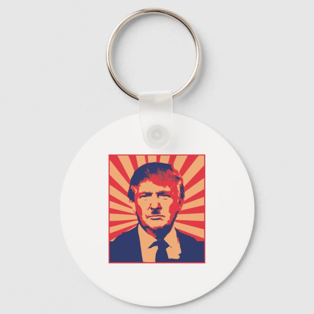 Anti-Trump Key Ring (Front)
