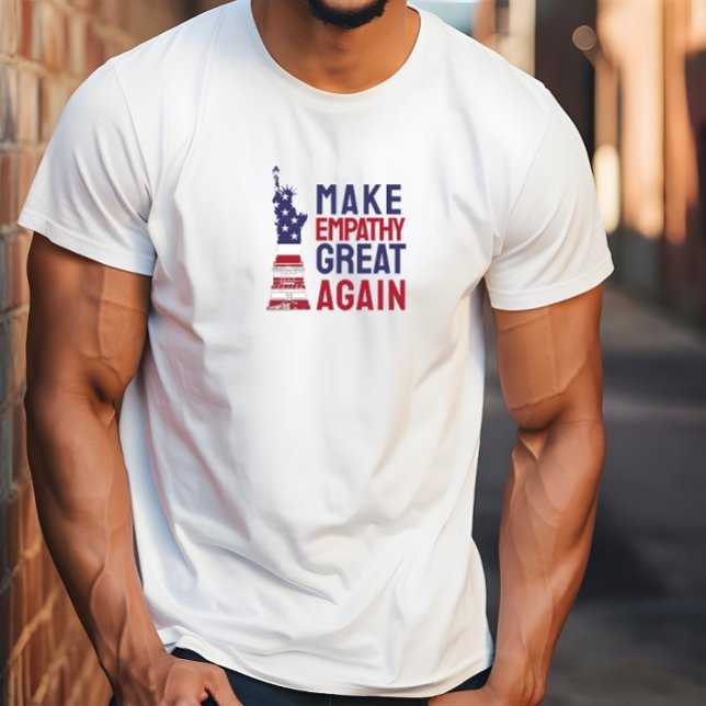 Anti-Trump merch protest flag blue red T-Shirt (Creator Uploaded)