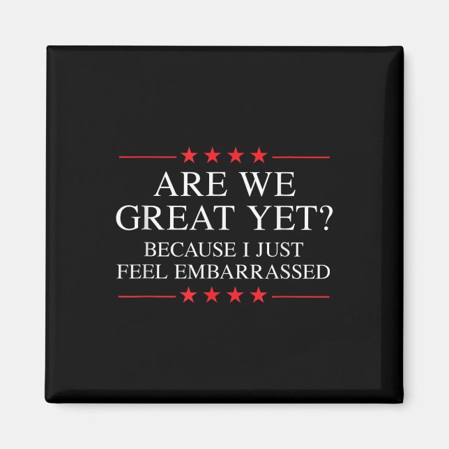 Anti Trump Merchandise For Liberals &amp; Magnet (Front)