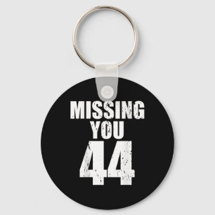Anti Trump Missing You 44 Pro Obama Design Key Ring