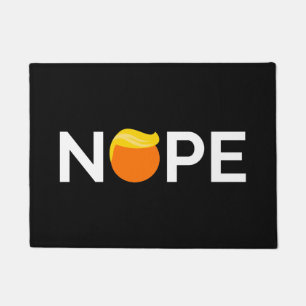Anti-Trump - Nope Edition Doormat