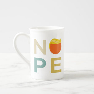 Anti-Trump - Nope Edition III Bone China Mug