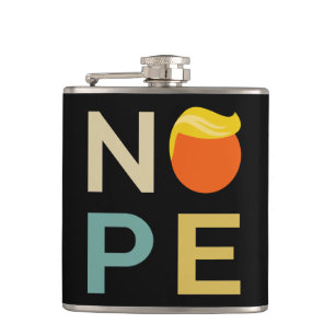 Anti-Trump - Nope Edition III Hip Flask