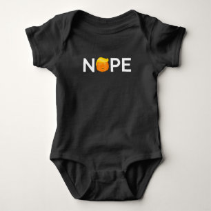 Anti-Trump - Nope Halloween Edition I Baby Bodysuit