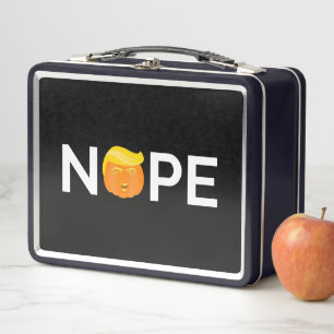 Anti-Trump - Nope Halloween Edition I Metal Lunch Box