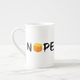 Anti-Trump - Nope Halloween Edition II Bone China Mug