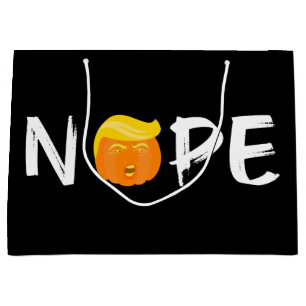 Anti-Trump - Nope Halloween Edition II Large Gift Bag
