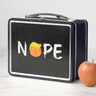 Anti-Trump - Nope Halloween Edition II Metal Lunch Box