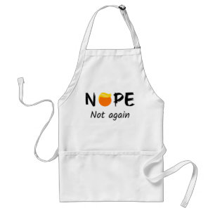 Anti-Trump - Nope, Not Again II Standard Apron
