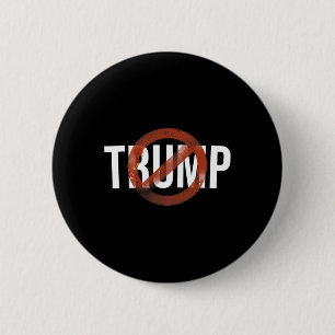 Anti Trump Not My President Protest Rally Demonstr 6 Cm Round Badge