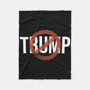 Anti Trump Not My President Protest Rally Demonstr Fleece Blanket