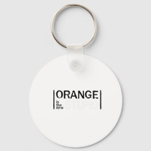 Anti-trump Orange New Stupid Funny  Key Ring