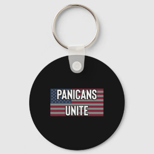 Anti Trump Panic Tariff Democrat Panic Unite Prote Key Ring