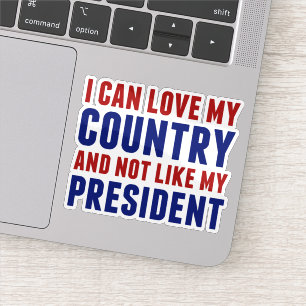Anti Trump Patriotic Not My President Laptop