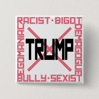 Anti-Trump Pink Button