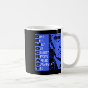 Anti Trump Pro Democracy Tee Resist! Progressive P Coffee Mug
