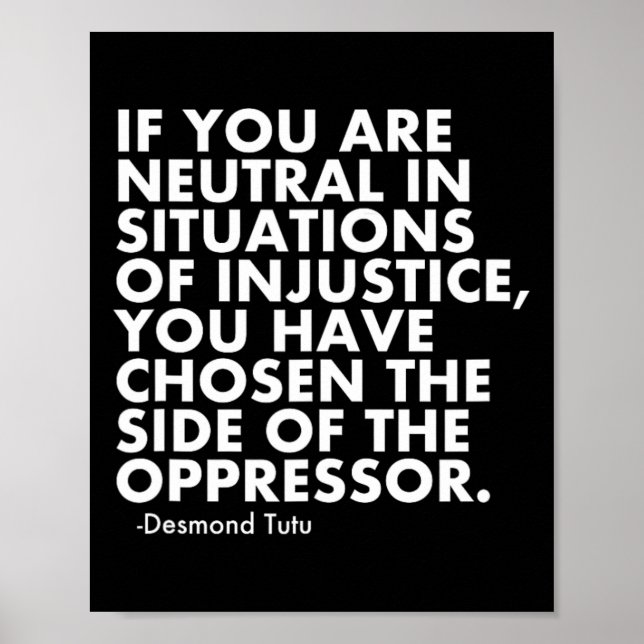 Anti Trump Protest  Poster (Front)