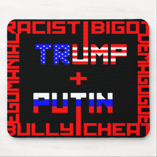 Anti Trump+Putin Mouse Pad