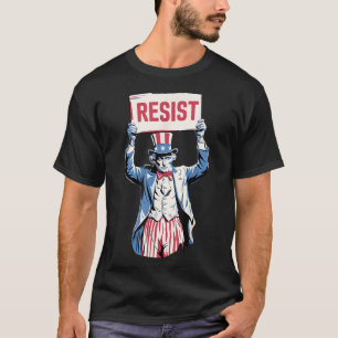 Anti-trump Resist Not My President 4th Of July Unc T-Shirt