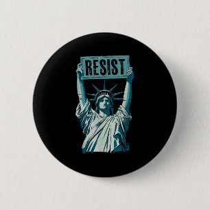 Anti-trump resist not my president Anti-trump resi 6 Cm Round Badge