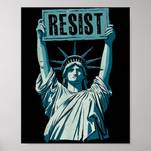Anti-trump resist not my president Anti-trump resi Poster