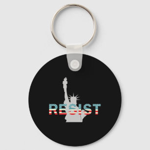 Anti Trump Resist Statue Of Liberty #resist Key Ring