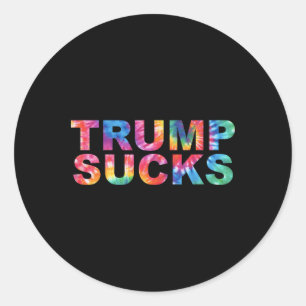 Anti Trump Shirts Classic Round Sticker